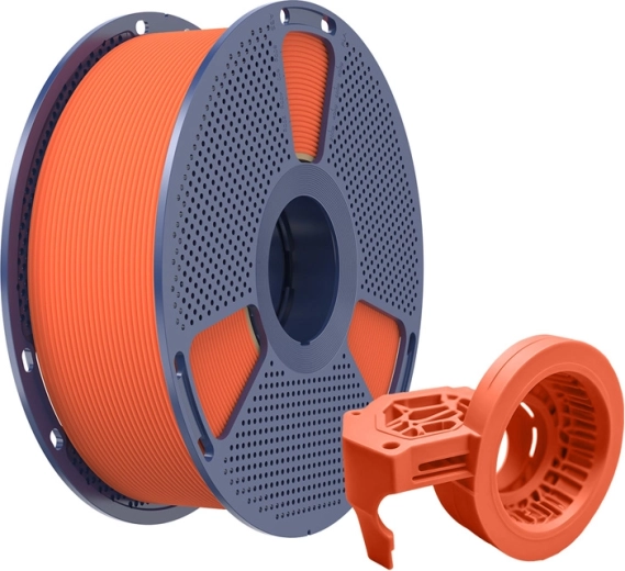 Matte orange finish with a professional appearance