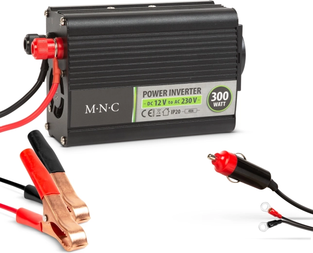 Auto pingemuundur 12 V-lt 230 V-le, 300 W
