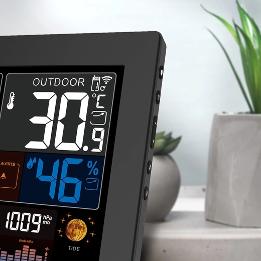 Täielik ülevaade: temperatuur, niiskus, rõhk ja prognoos