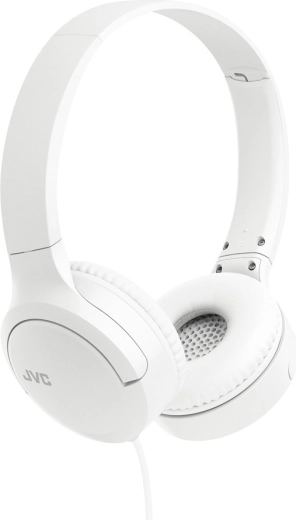 JVC HA-S33UC valged juhtmega USB‑C kõrvaklapid