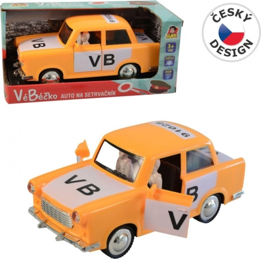 Retroauto VéBéčko hoorattaga 17 cm