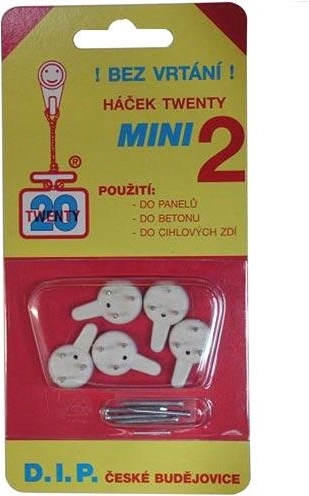 Konks TW. Mini II PH valge (5 tk)