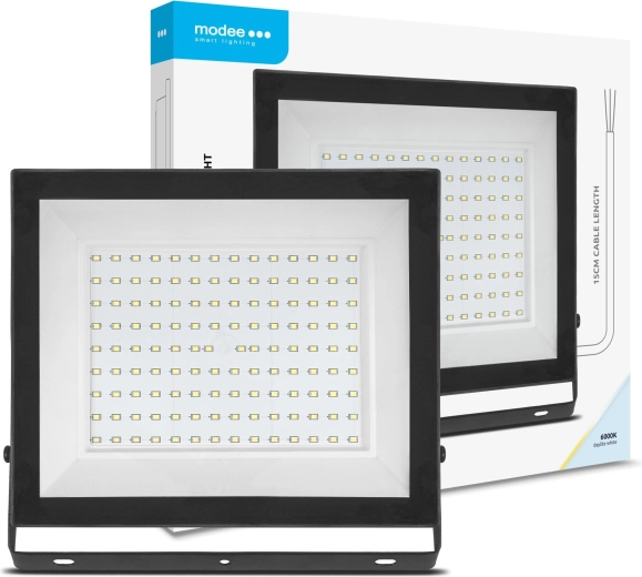 Modee LED prožektor E‑series Slim 100 W, 120°, 8000 lm, külm valge