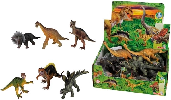Kummist dinosaurus 14–16 cm, juhuslik valik – 1 tk