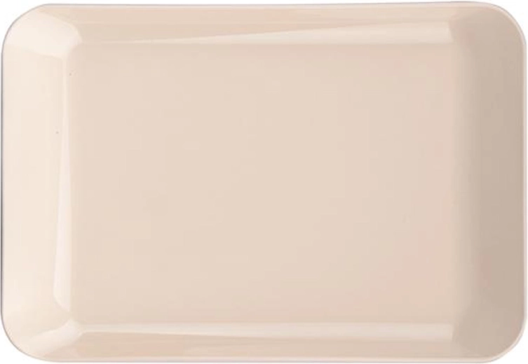 Plastist serveerimisalus 19 × 13 cm – värvide segu