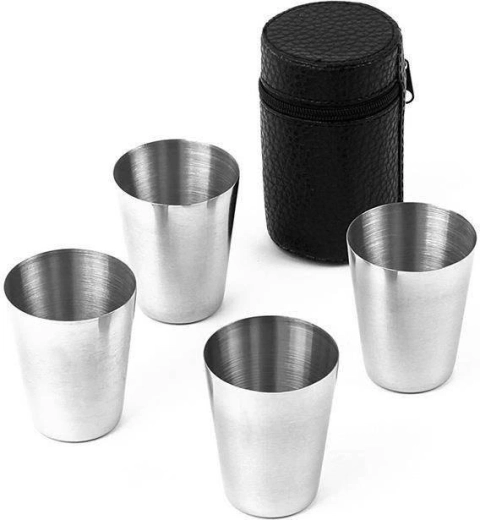 Roostevabast terasest pitsid ümbrises 30 ml, 5-osaline komplekt