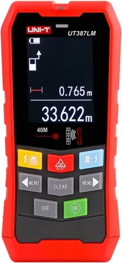 Seinaskanner Uni-T UT387LM laser-mõõtmisega