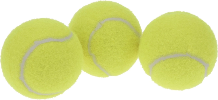 Koeramänguasi tennisepall 6 cm, värvisegu (3 tk)