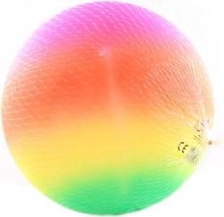 Vikerkaarevärviline pall 20 cm