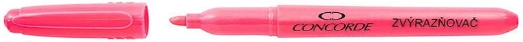 Tekstimarker CONCORDE roosa