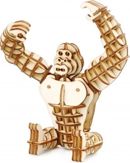 RoboTime puidust 3D pusle gorilla