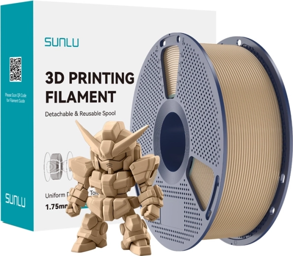 Filament SUNLU PLA+ 2.0 1,75 mm – tamm