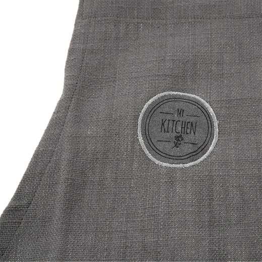 Durable 100% cotton in elegant grey