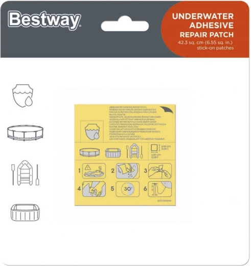 Bestway basseini parandustäppide komplekt
