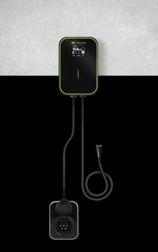 Green Cell GC EV PowerBox wallbox 22 kW Type 2 pistikupesaga ja RFID-ga