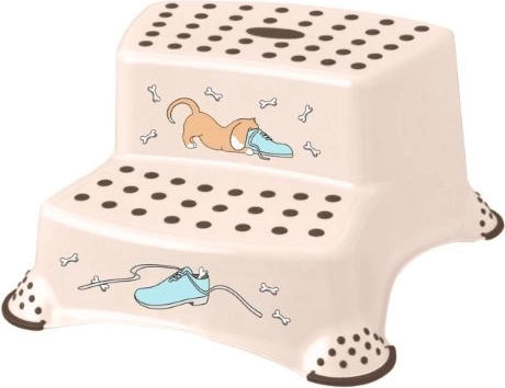 Kaheastmeline libisemiskindel lasteaste DOG, beež