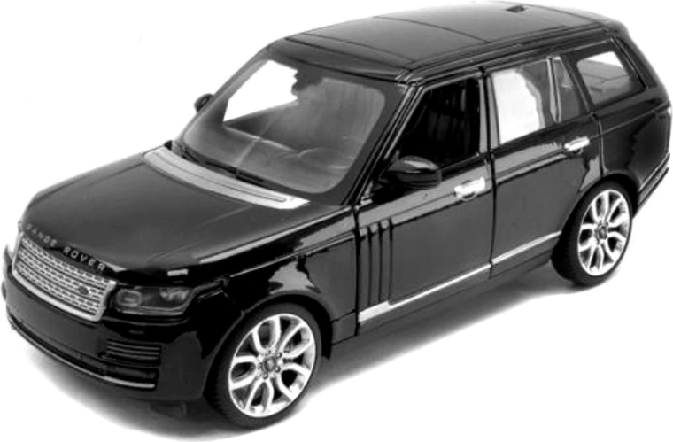 Range Roveri automudel Rastar mõõtkavas 1:24, must