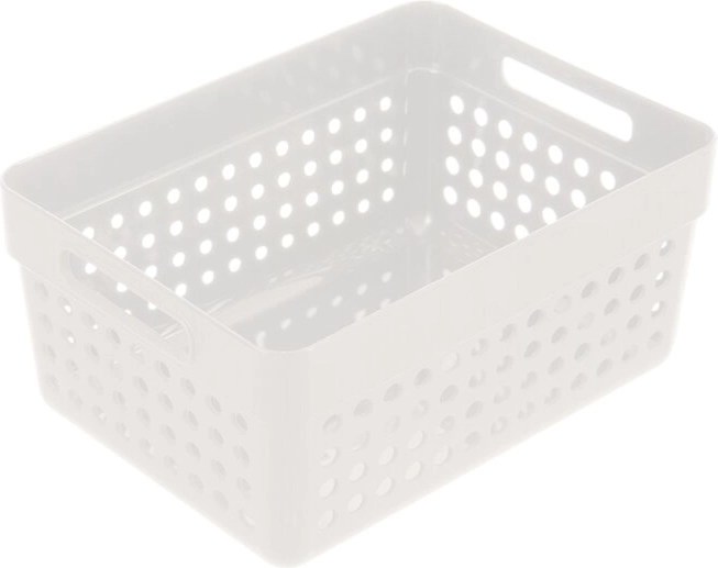 Terra korv valge hoiukorraldaja 15,5 × 11,5 × 7,3 cm