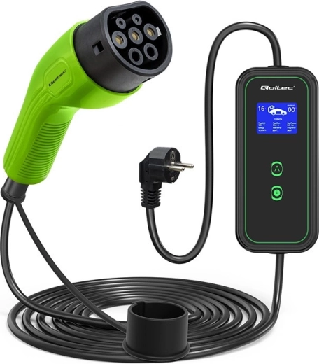 Qoltec kaasaskantav laadija elektriautodele