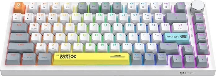 ONIKUMA G52 must mehaaniline mänguklaviatuur