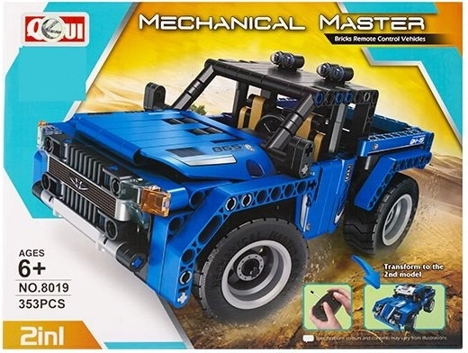 Konstruktsioonikomplekt RC-auto 2in1 – 1 tk