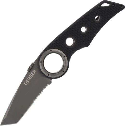 Gerber Remix Tactical tasku-nuga 7,7 cm, must, G10, taskuklamber