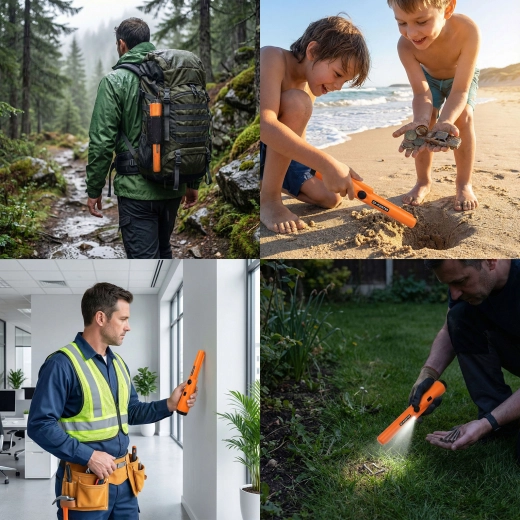 IP66 and built-in LED flashlight