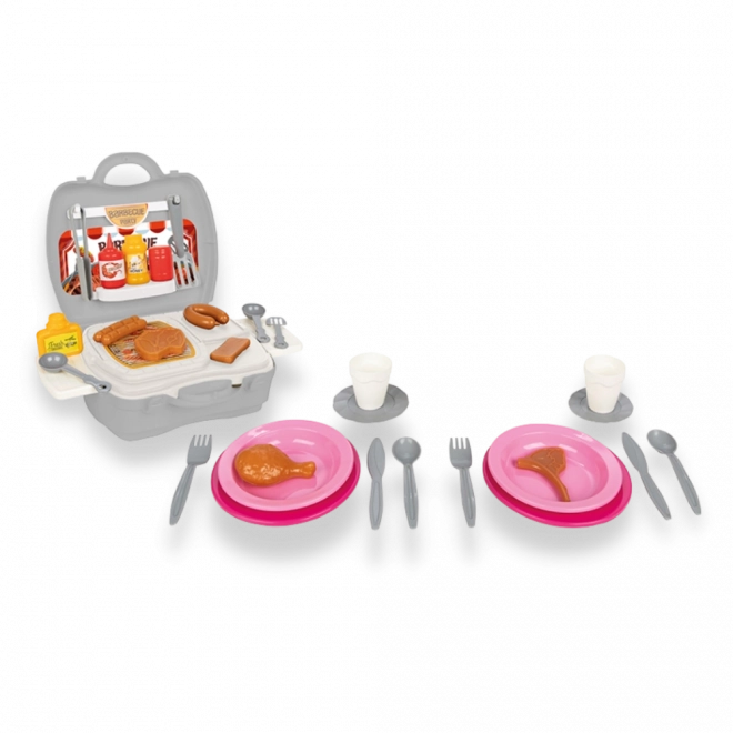 Laste köögikomplekt, grill kohvris PILSAN