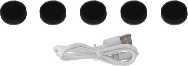 USB charging, cordless use, and replaceable filters