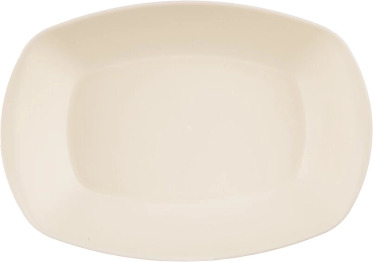 Ovaalne serveerimistaldrik Sandy 17 × 12 cm kreemjas