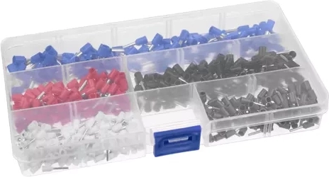 Organizer with color-coded ferrules