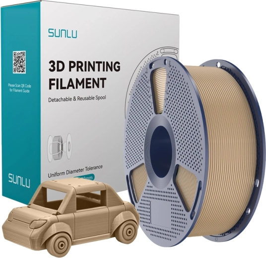 Sunlu PETG-filament tammevärvi
