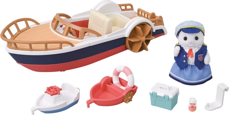 Sylvanian Families meremees hülge kapteni ekskursioonipaat