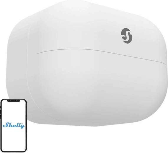 Juhtmevaba liikumisandur koos luksmeetriga SHELLY BLU Motion (Bluetooth)