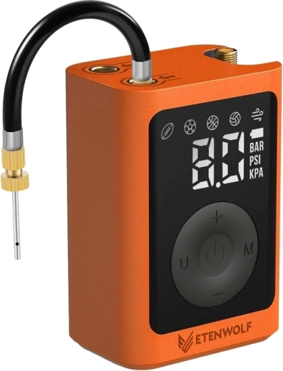 Etenwolf P300 Plus Electric Ball Pump, 3200 mAh – Orange