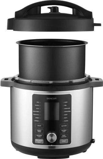 Spacious non-stick pot