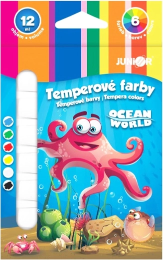 Temperavärvid Ocean World 6×12 ml komplekt