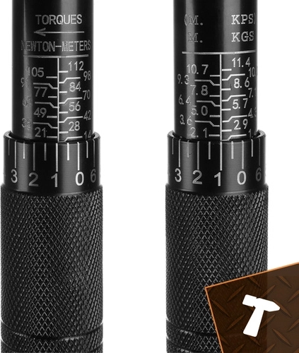 Momendi täpne seadistus 7–112 Nm