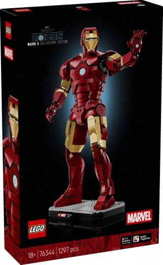 Marveli Iron Man Mark 3 ehituskomplekt – kollektsionääri väljaanne