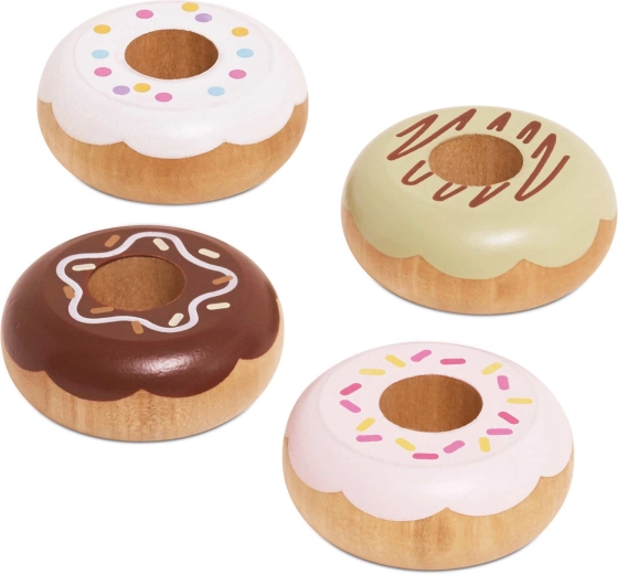 Wooden donuts for a children’s play kitchen Le Toy Van (4 pcs)
