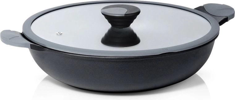 Deep Non-Stick Frying Pan with Lid Gali 32 cm, 5 l