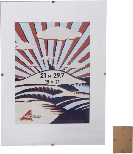 Klaasiga klamberraam 21 × 30 cm (A4)
