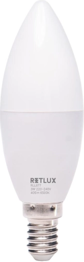 LED-pirn Retlux küünal E14 3 W päevavalge