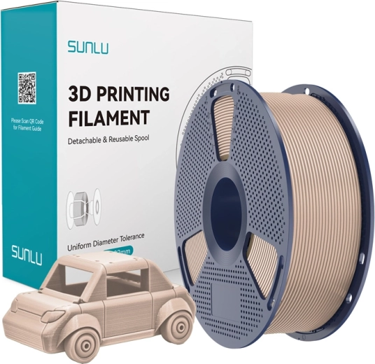 PETG-filament Sunlu – Beež
