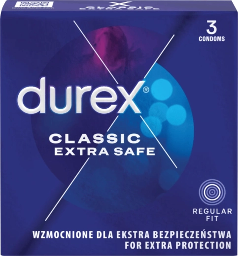 Durex Extra Safe Condoms 3 pcs