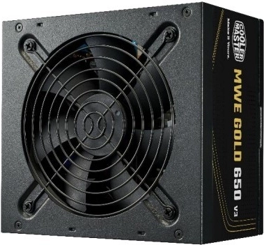 Toiteplokk Cooler Master MWE Gold V3 650 W ATX 3.1 80 Plus, mittemodulaarne