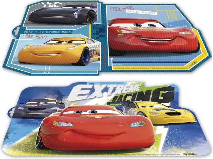 Plastist hommikusöögialus CARS 43 × 29 cm