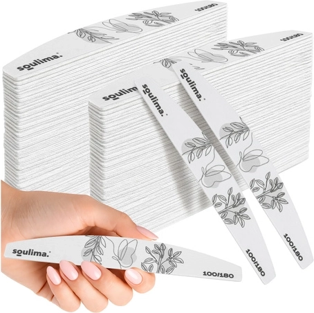 Küüneviilid slim „paat“ 100/180 – 100 tk SOULIMA