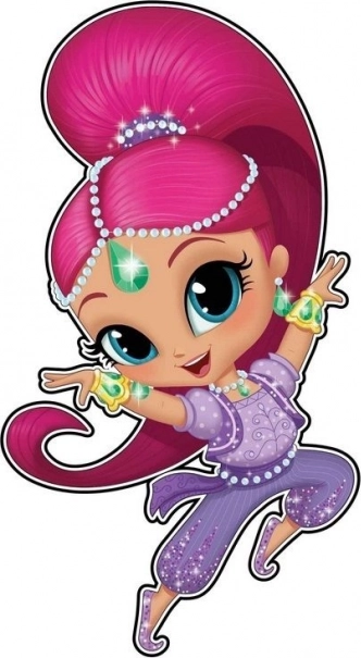 Seinakaunistus Shimmer & Shine – Shine väike