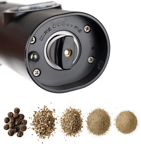 Adjustable grinding coarseness